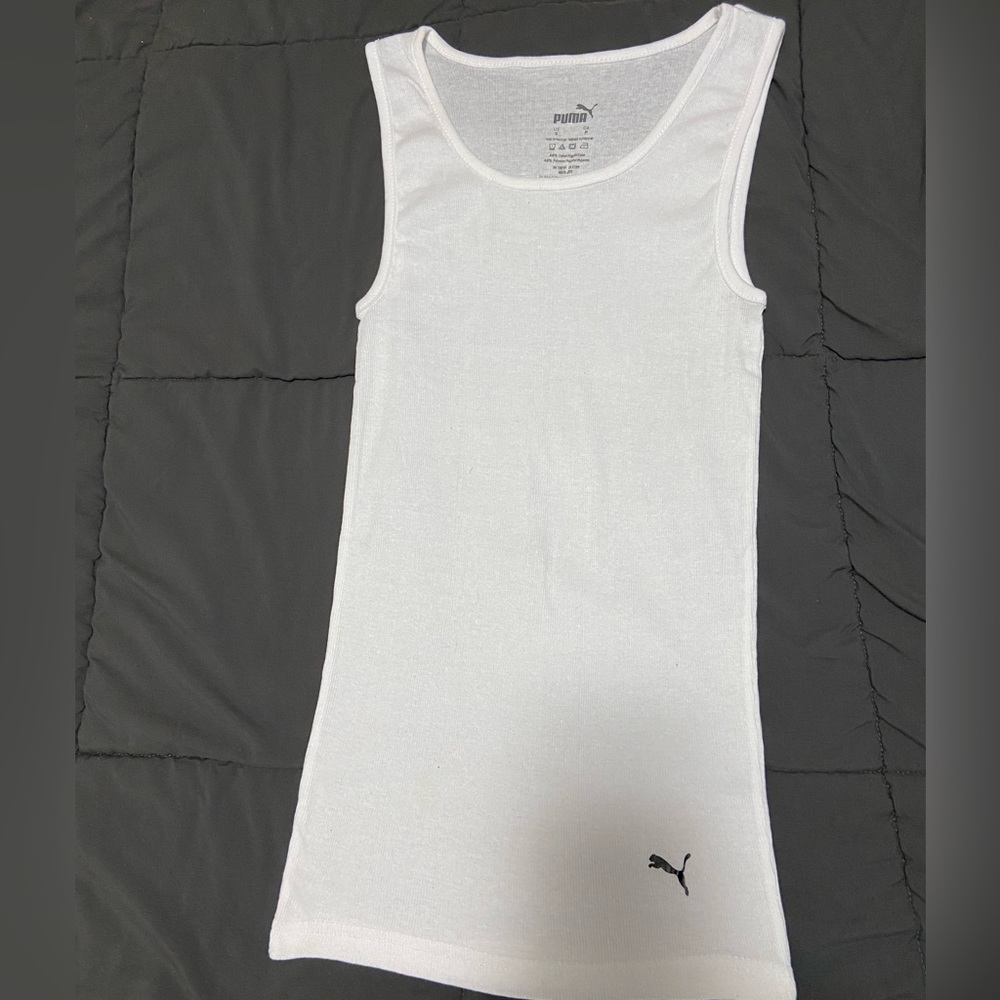 2 pairs of mens size S white tank tops